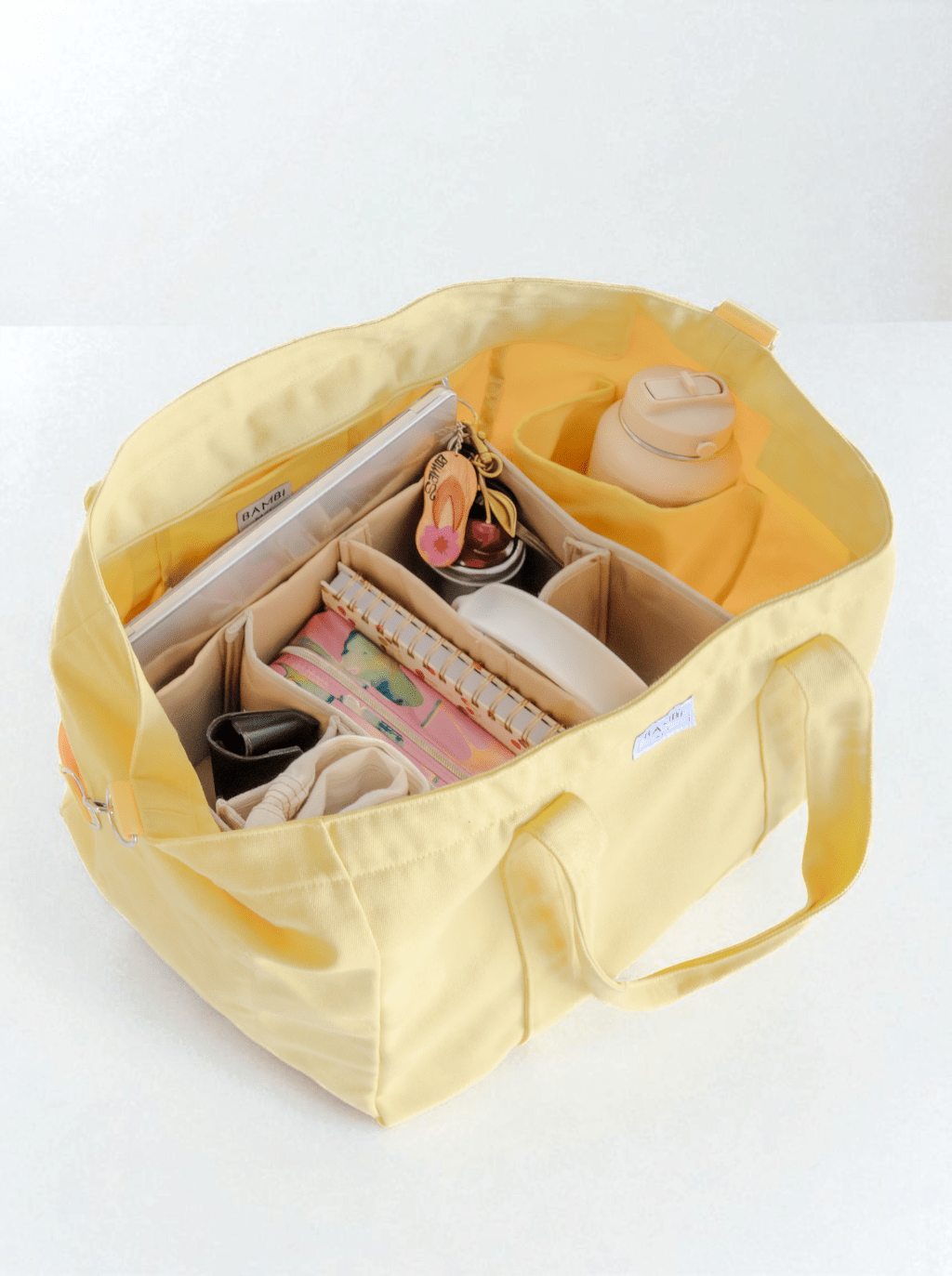 COMING SOON The Essential Bambi Bag Butter Yellow Tote - Bambi Bags