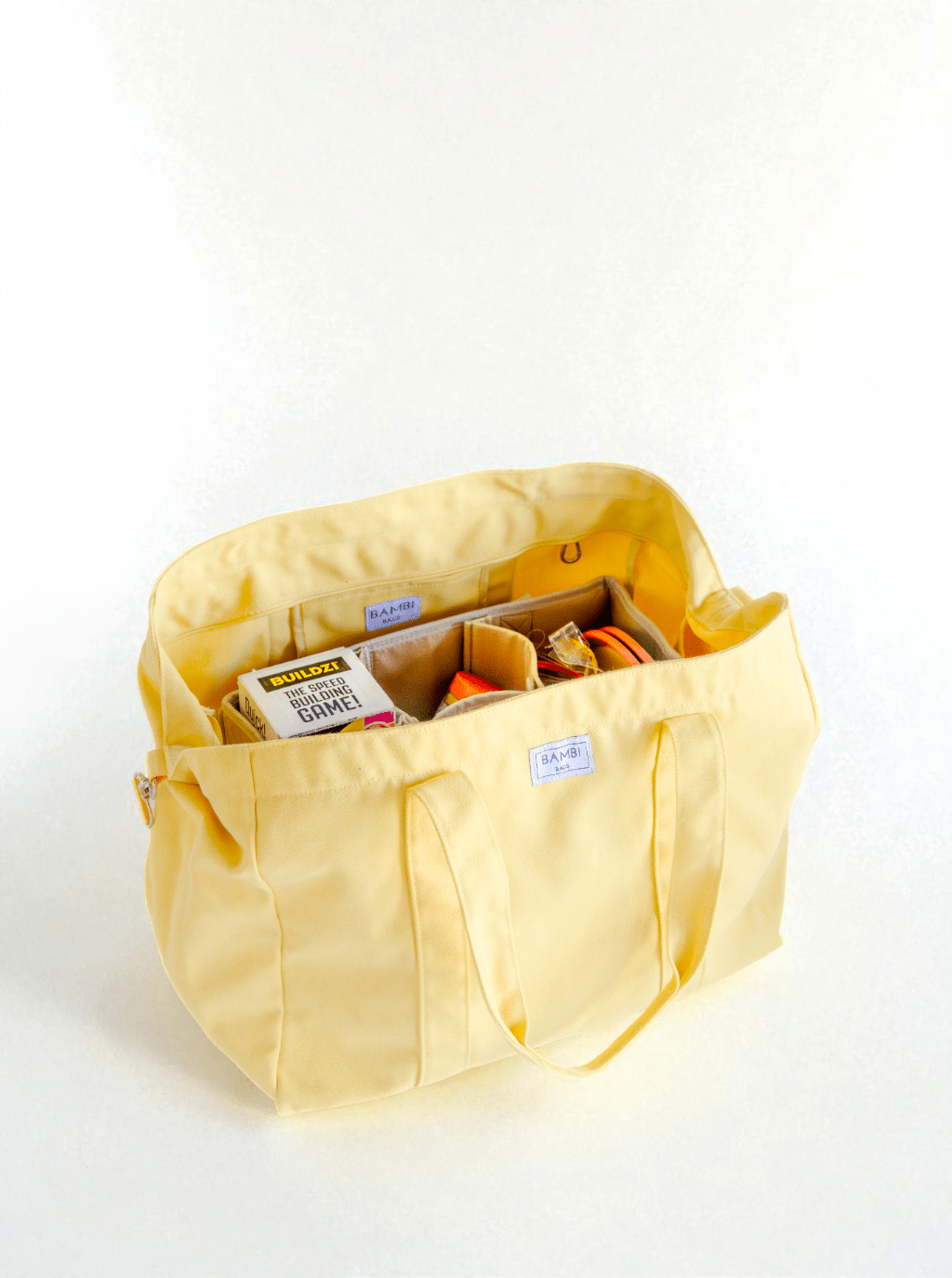 COMING SOON The Essential Bambi Bag Butter Yellow Tote - Bambi Bags