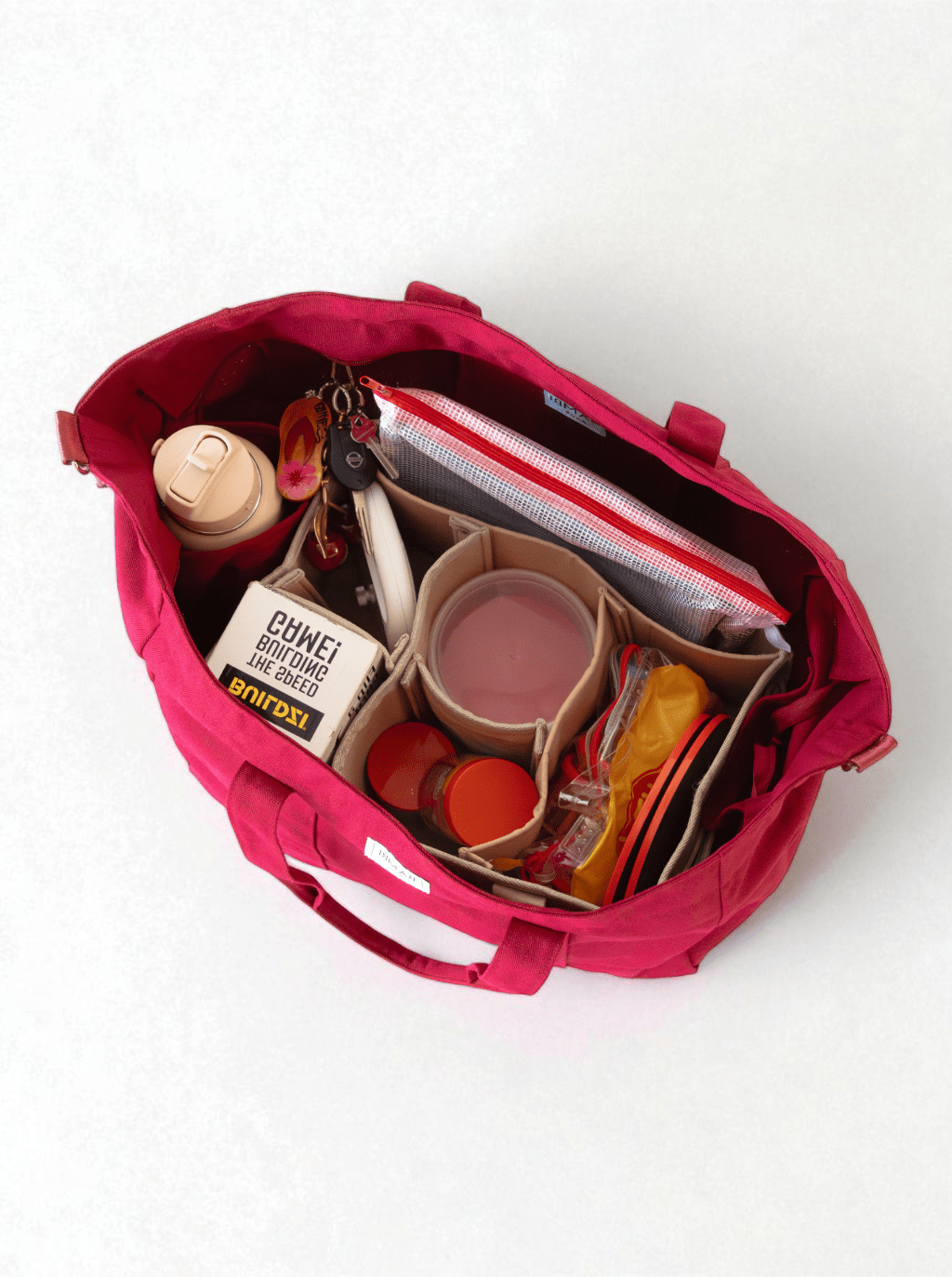 COMING SOON The Essential Bambi Bag Cherry Red Tote - Bambi Bags