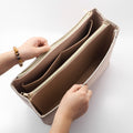 Everyday Beige Organisable Felt Insert - Bambi Bags