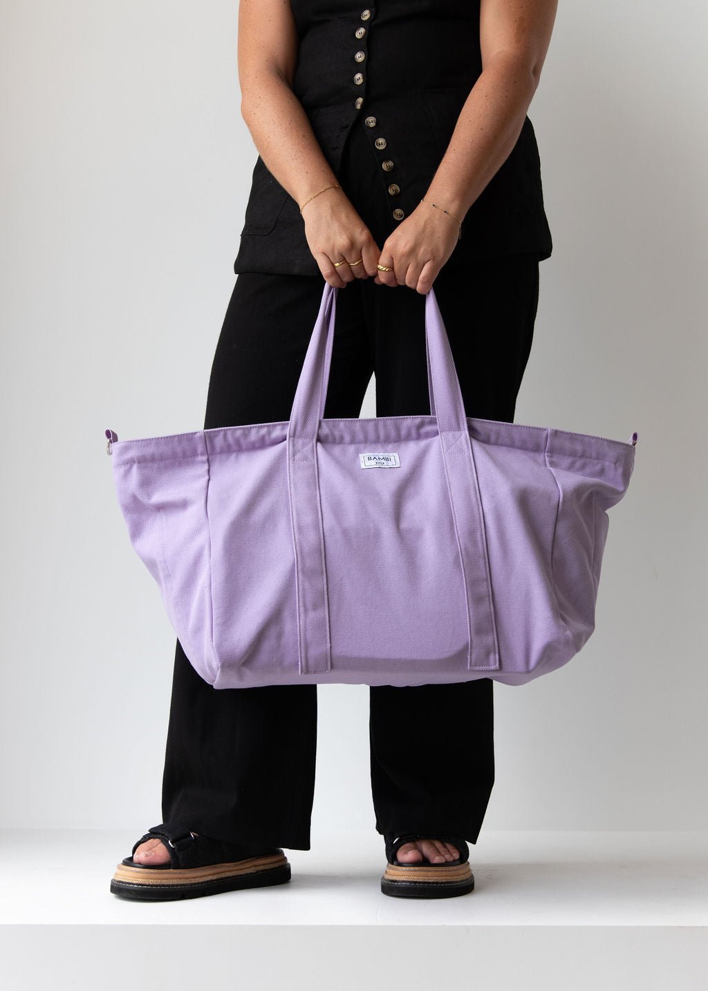 Imperfect Essential Bambi Bag Lilac with insert - Bambi Bags