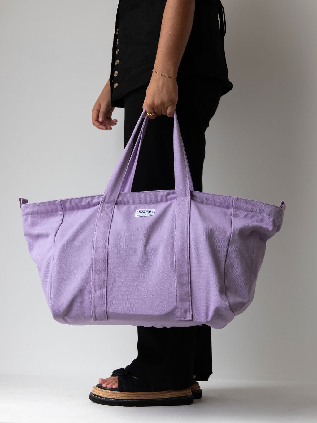 Imperfect Essential Bambi Bag Lilac with insert - Bambi Bags