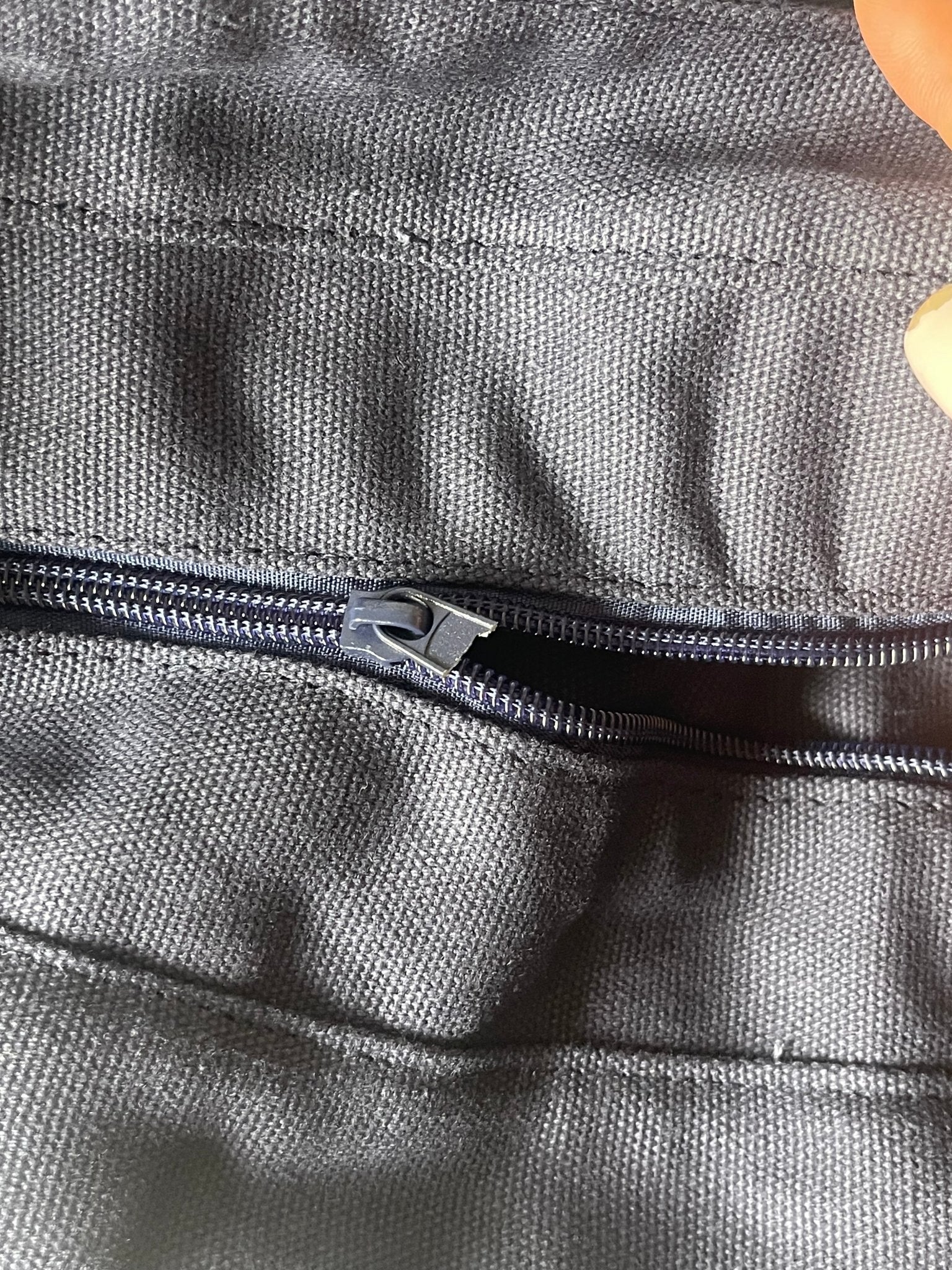 Imperfect Essential Bambi Bag Navy Blue with original felt (unlined) insert - Bambi Bags