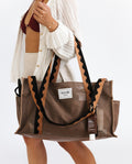 The Bambi Mesh Bag in Espresso - Bambi Bags