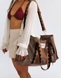 The Bambi Mesh Bag in Espresso - Bambi Bags