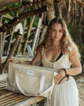 The Bambi Mesh Bag in Sand - Bambi Bags