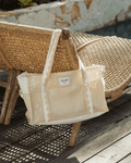 The Bambi Mesh Bag in Sand - Bambi Bags