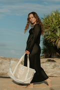 The Bambi Mesh Bag in Sand - Bambi Bags