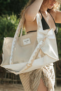 The Bambi Mesh Bag in Sand - Bambi Bags