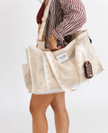 The Bambi Mesh Bag in Sand - Bambi Bags