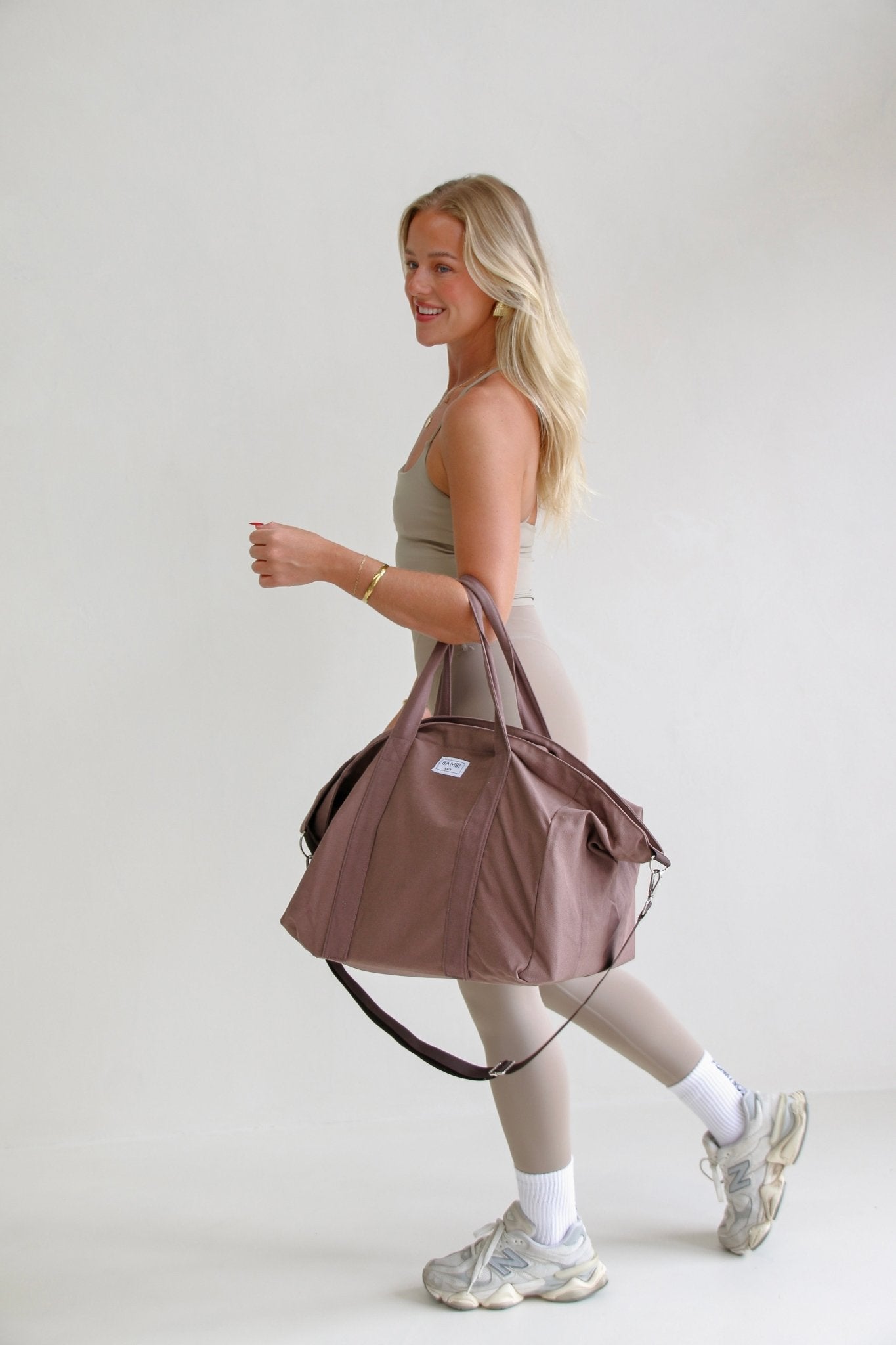 The Essential Bambi Bag Coffee Brown with lined insert - Bambi Bags