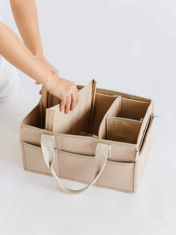 The Essential Bambi Bag Sky Blue with lined insert - Bambi Bags