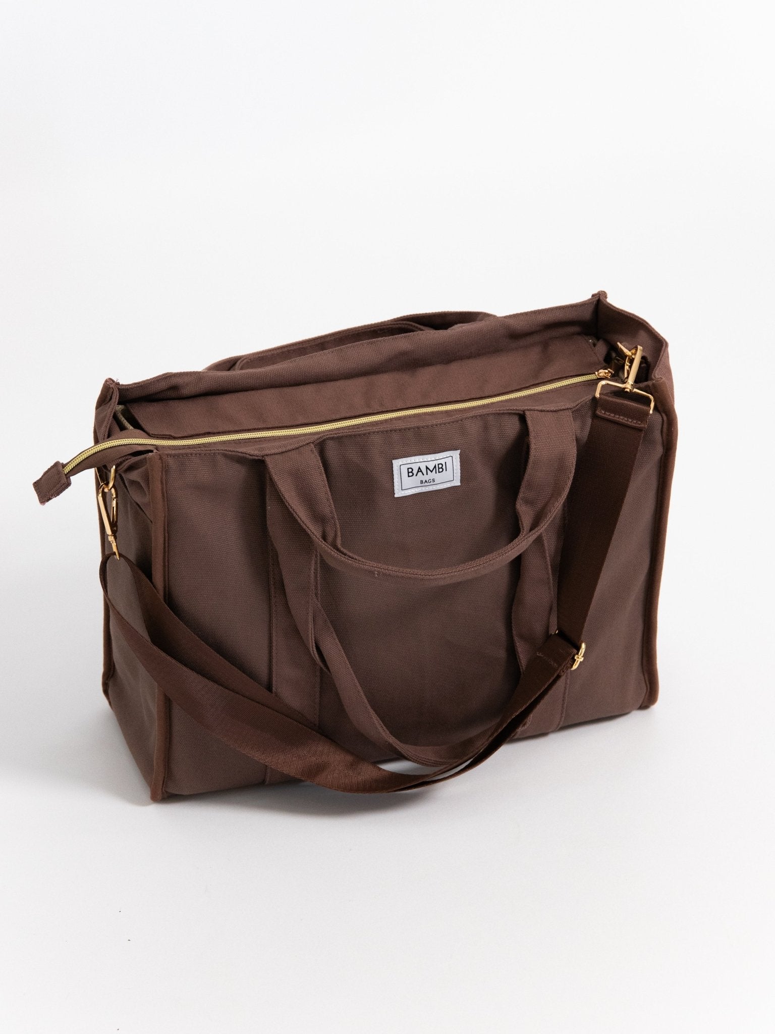 The Everyday Bambi Bag Coffee Brown with insert - Bambi Bags