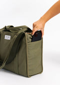 The Everyday Bambi Bag Olive Green with insert - Bambi Bags