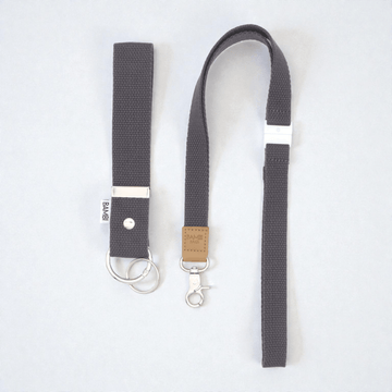 COMING SOON: Bambi Wristlet & Lanyard Charcoal Grey - Bambi Bags