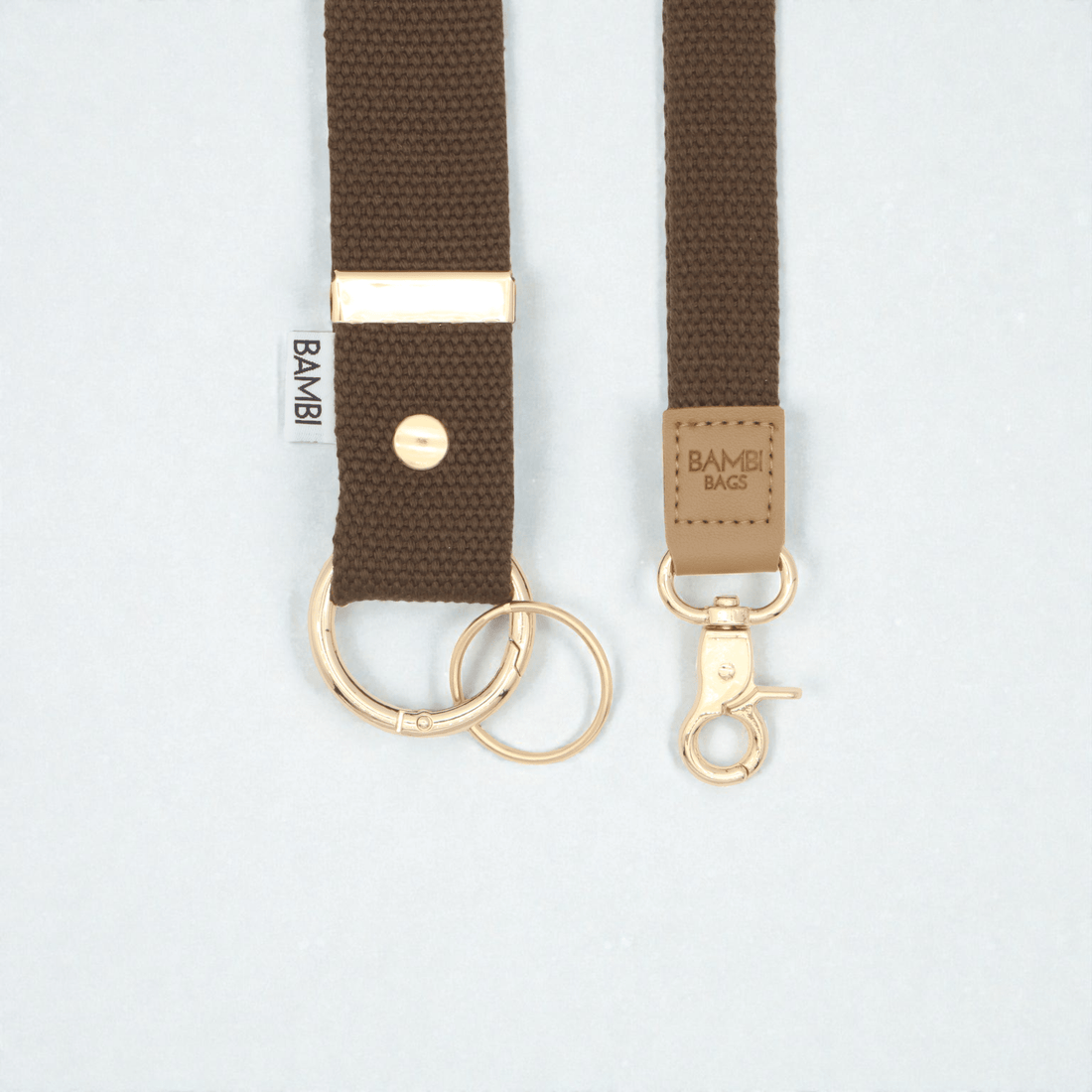 COMING SOON: Bambi Wristlet & Lanyard Coffee Brown - Bambi Bags