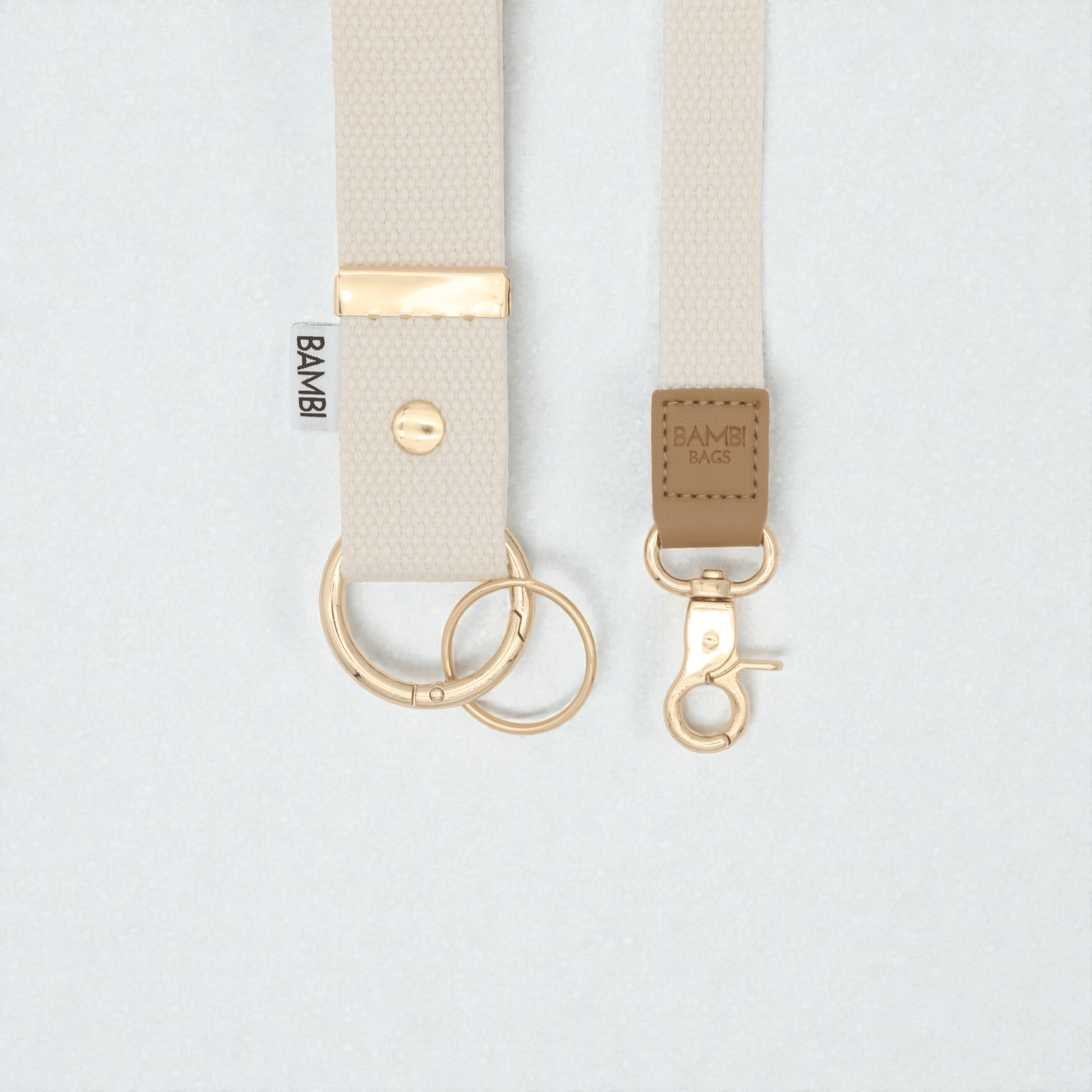 COMING SOON: Bambi Wristlet & Lanyard Natural - Bambi Bags