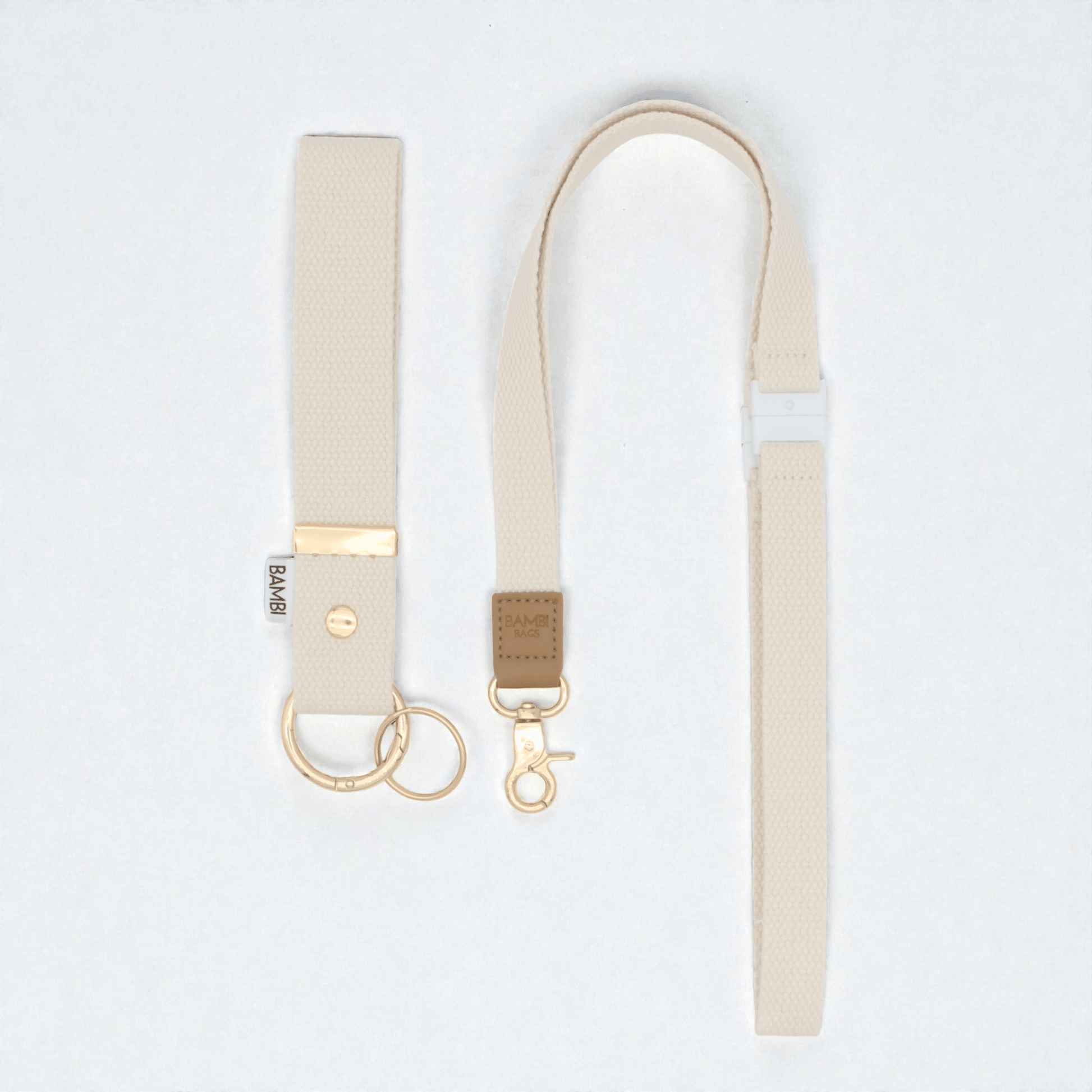 COMING SOON: Bambi Wristlet & Lanyard Natural - Bambi Bags