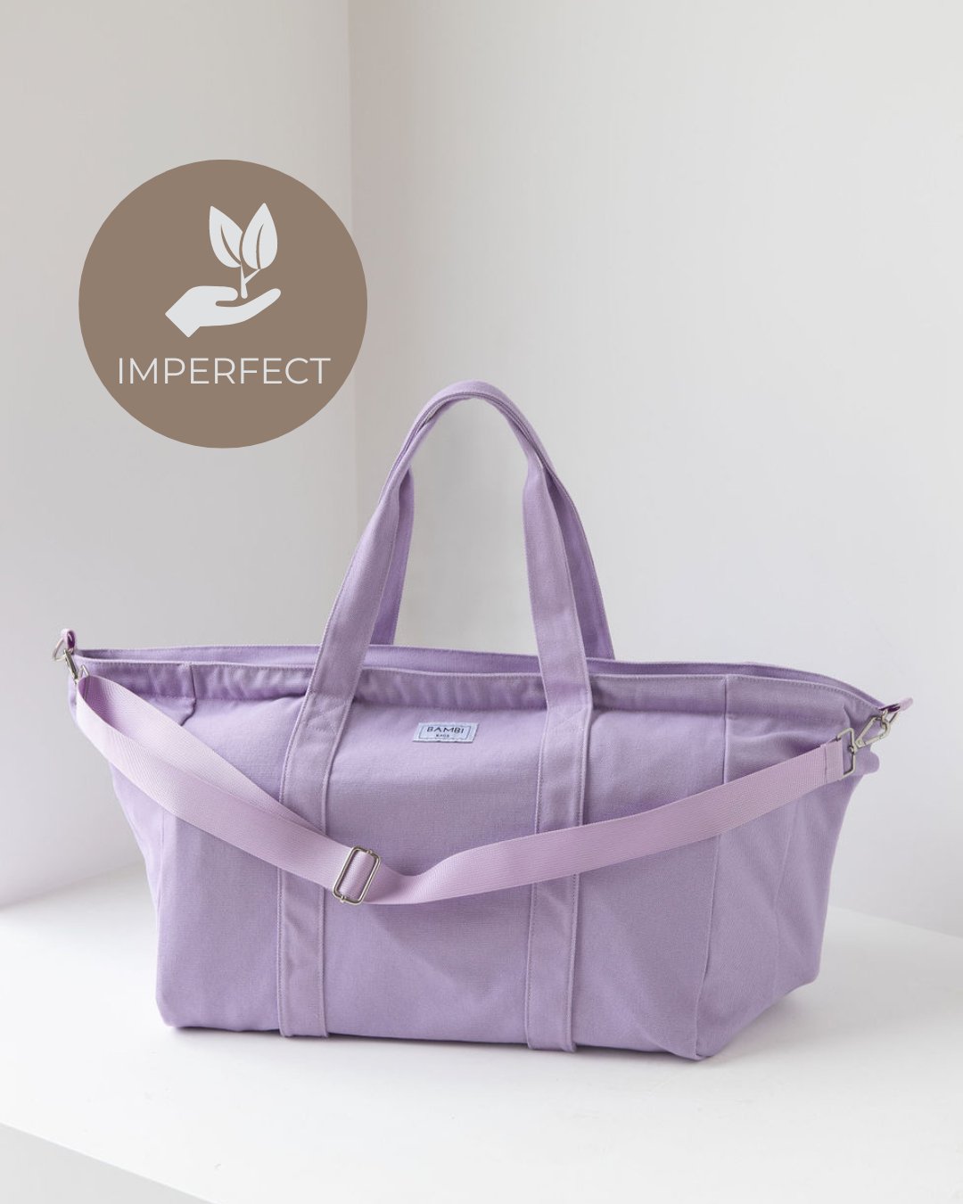 Imperfect Essential Bambi Bag Lilac with insert - Bambi Bags