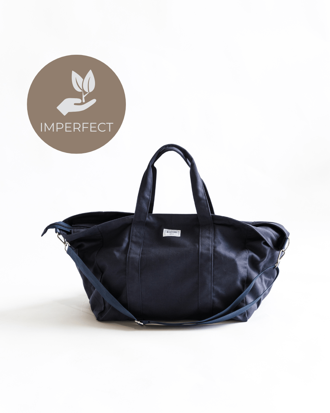 Imperfect Essential Bambi Bag Navy Blue with original felt (unlined) insert - Bambi Bags