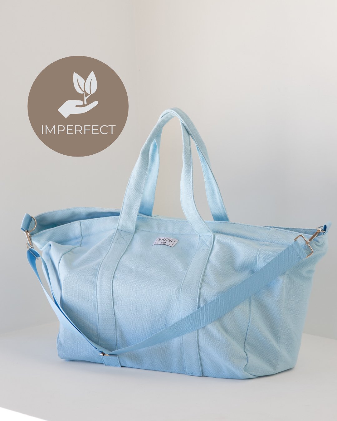 Imperfect Essential Bambi Bag Sky Blue with insert - Bambi Bags