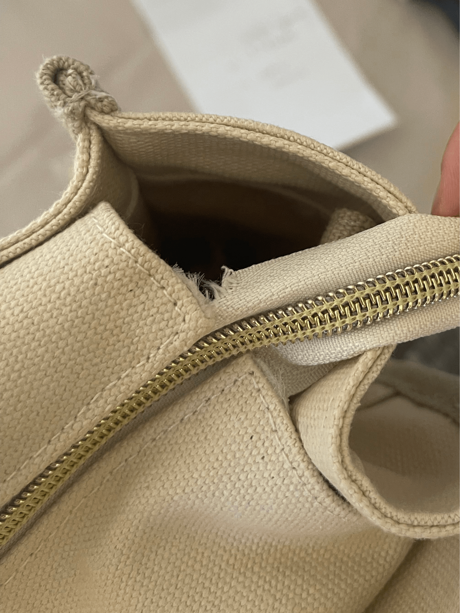 Imperfect Everyday Bambi Bag Natural/Taupe with insert - Bambi Bags