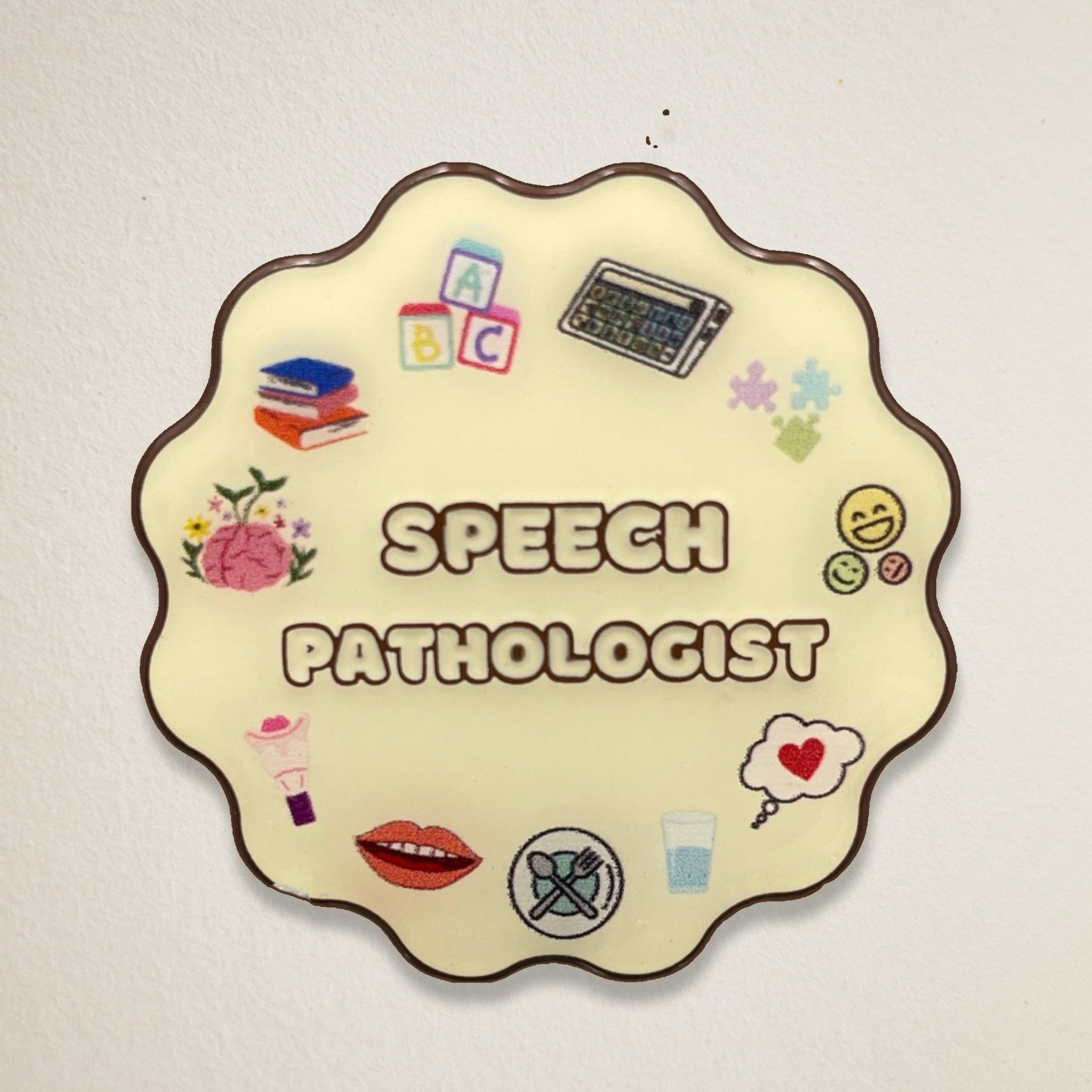 Slp Button Pin Speech Pathologist Pin