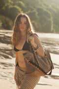 The Bambi Mesh Bag in Espresso - Bambi Bags