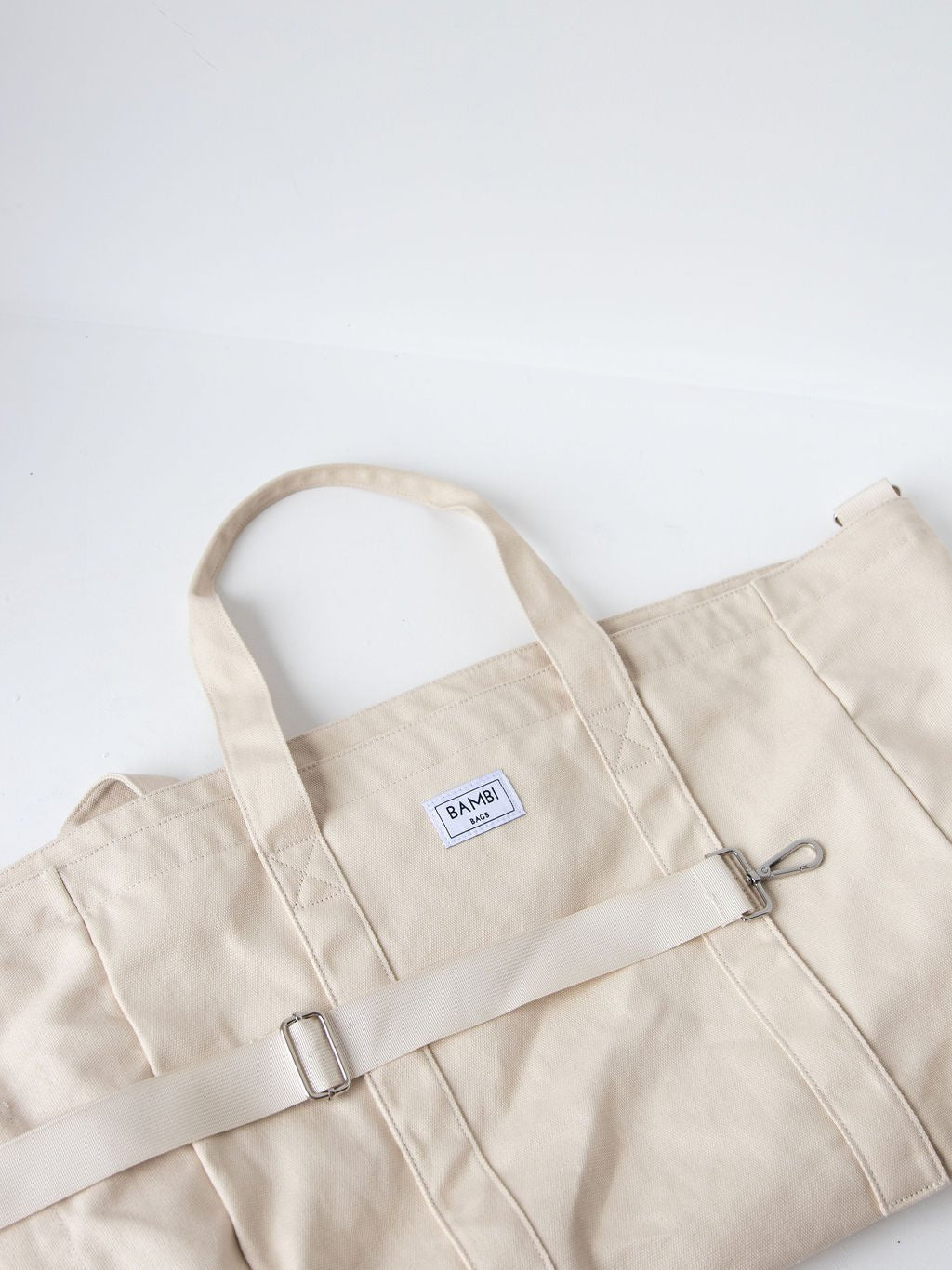 The Bambi Tote Natural (no insert) - Bambi Bags