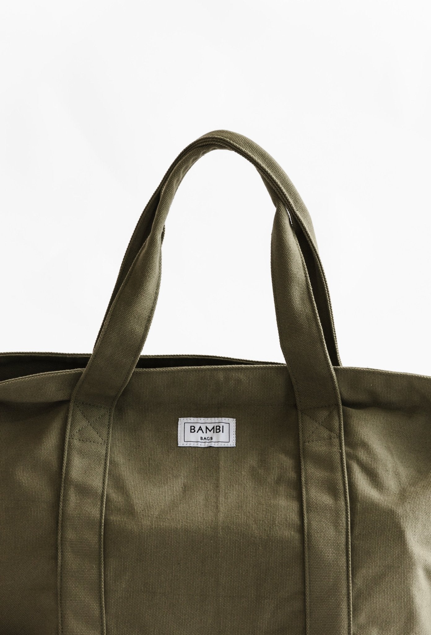 The Essential Bambi Bag Olive Green with lined insert - Bambi Bags