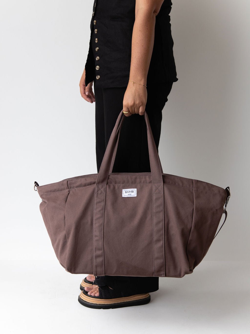 The OT Bundle + 4 Pins (Lilac + Coffee) - Bambi Bags