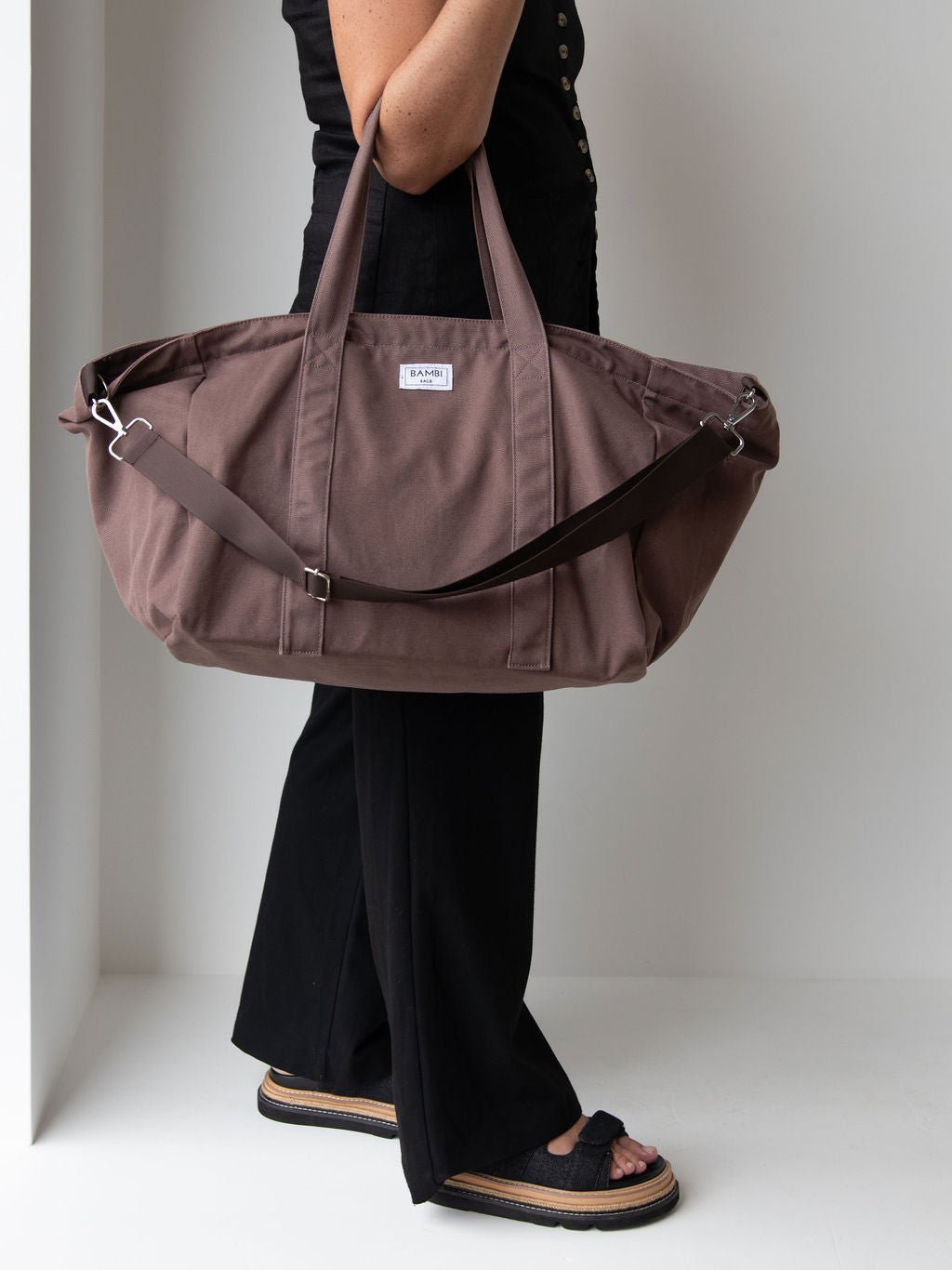 The PT Bundle + 4 Pins (Coffee + Natural) - Bambi Bags